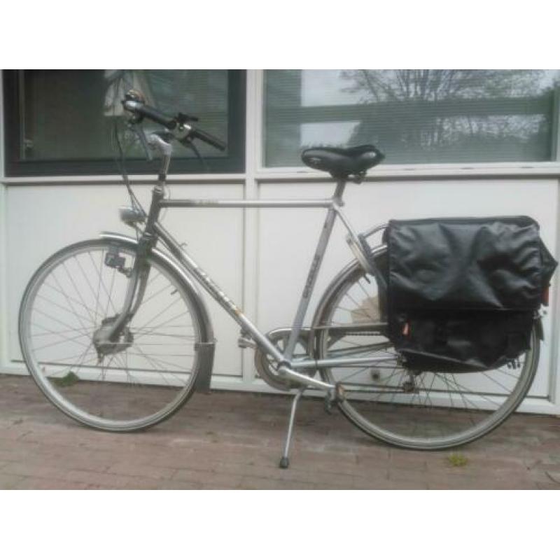 herenfiets Gazelle incl. fietstassen
