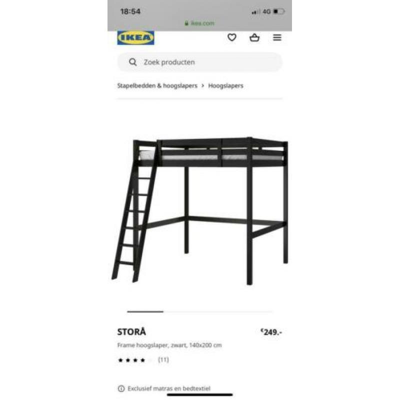 Hoogslaper Ikea Stora