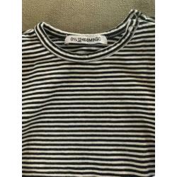 Mingo tshirt jurk 1-2 jaar
