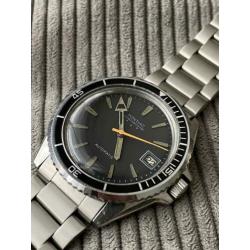 Vintage Pontiac Duikhorloge Horloge Diver zeer mooi!