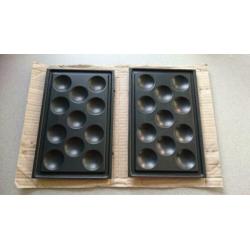 PLATEN voor de Tefal Snack en Clean SW3791 Snackapparaat
