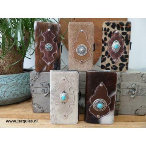 Koeienhuid telefoonhoesjes iPhone 6 plus in Jacquies webshop