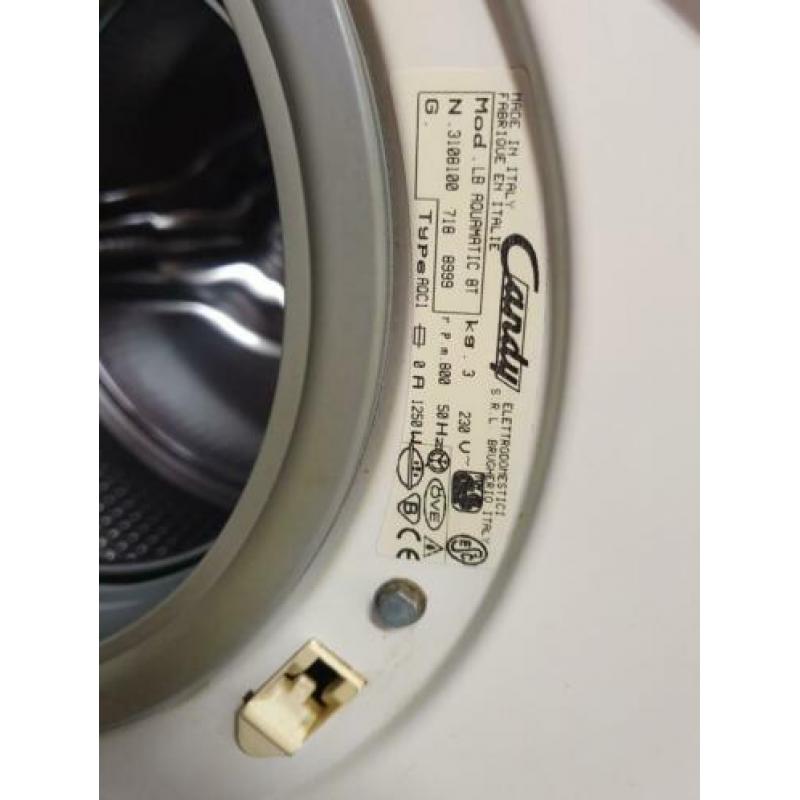 Uitverkoop!! Candy 3kg wasmachine voor €40,-!