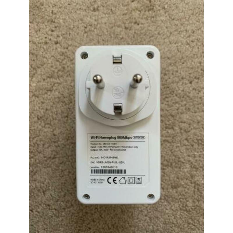 Sitecom WiFi versterker / WiFi Homeplug 500Mbps