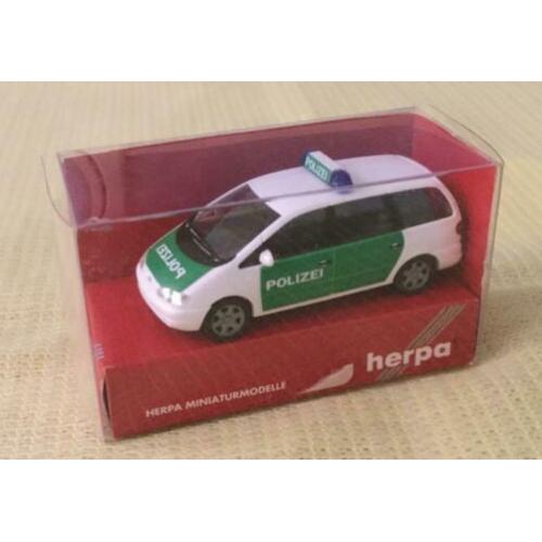 Herpa 1:87 Ford Galaxy Polizei, Duitse politie auto