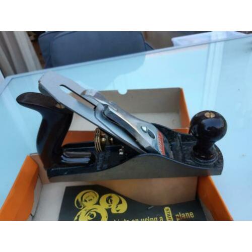 Houtschaaf stanley nr 4, new old stock