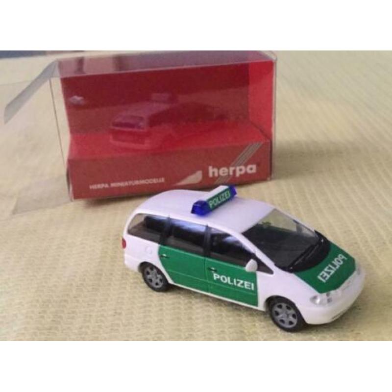 Herpa 1:87 Ford Galaxy Polizei, Duitse politie auto
