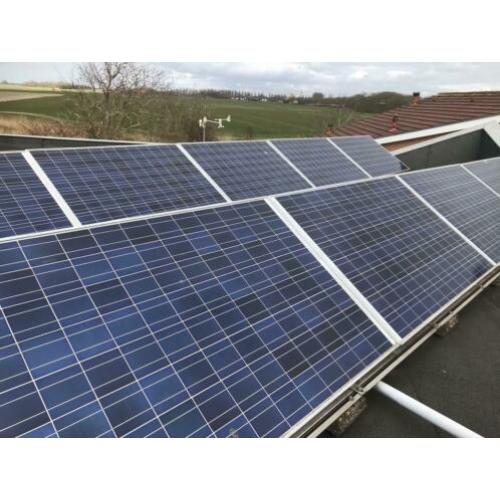 31 gebruikte IBC Solar PV panelen (nieuw 220 WP).