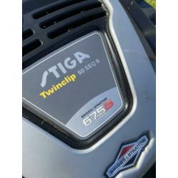 Stiga Twinclip 50 SEQ B mulching grasmaaier
