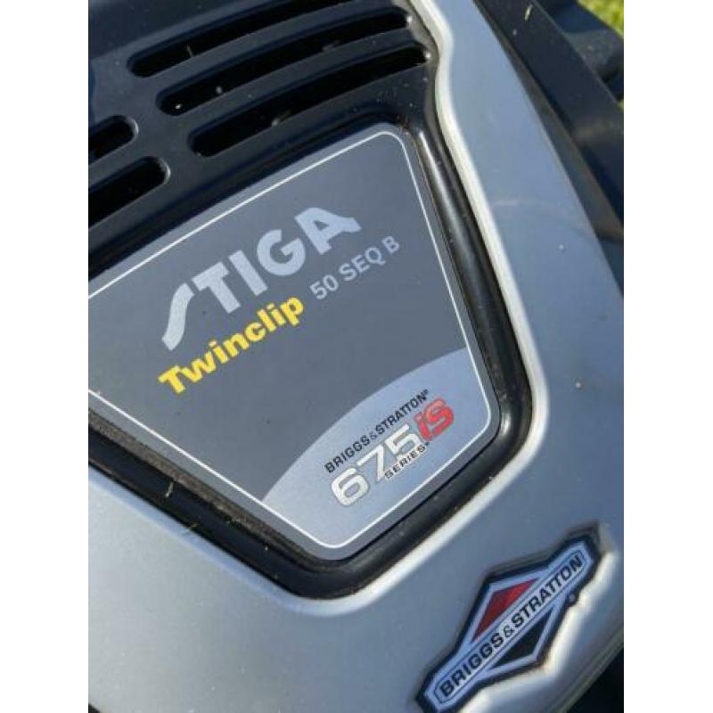 Stiga Twinclip 50 SEQ B mulching grasmaaier