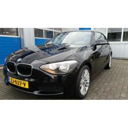 BMW 1-Serie 116I 100KW 3DR 2013 Zwart 139dkm