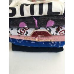 Set t-shirts maat 158-164