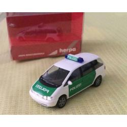 Herpa 1:87 Ford Galaxy Polizei, Duitse politie auto