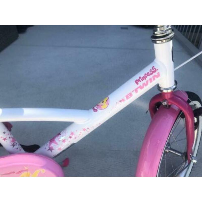 Meisjes fiets 16inch Decathlon Nieuwstaat