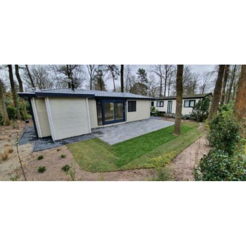 Chalet op zonnige kavel in de bossen van de Veluwe!