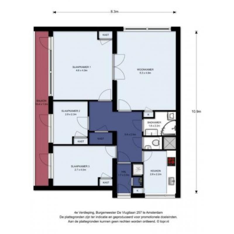 Woning te huur Amsterdam-west plein 40-45