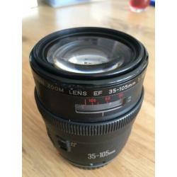 Canon EOS 35-105 full frame objectief met glazen lenzen