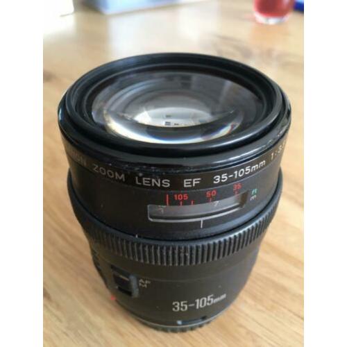 Canon EOS 35-105 full frame objectief met glazen lenzen