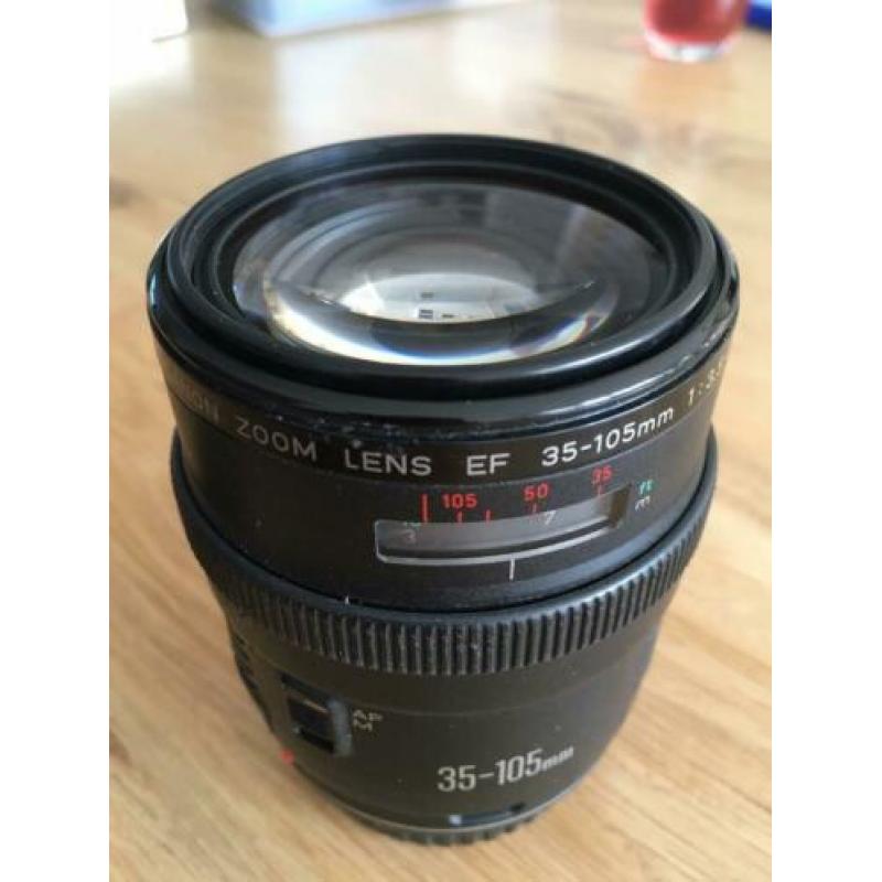 Canon EOS 35-105 full frame objectief met glazen lenzen