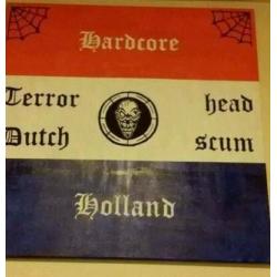 schilderijen op verzoek (hier hardcore thunderdome logo's)