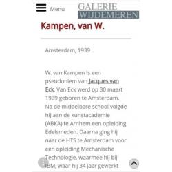 Super mooi OLIEVERF op doek Jacques van Eck