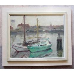 ===haventje =Georg Hambüchen 1901-1971=Scheveningen ? ===