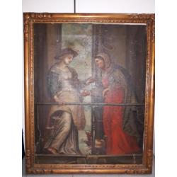 Zeer oud schilderij