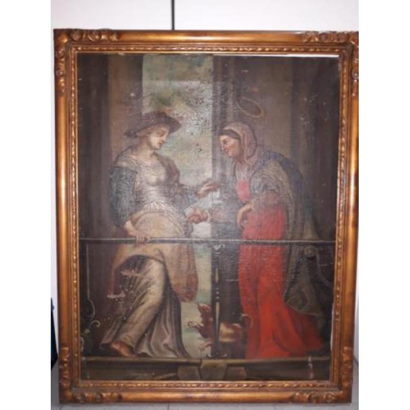 Zeer oud schilderij