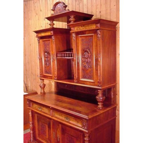 Mahonie buffetkast Servieskast Antiek Buffet kast Art meubel