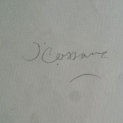 Jan Cossaar 1874-1966. Vrouw. Naakt. Rood krijt. Gesigneerd.