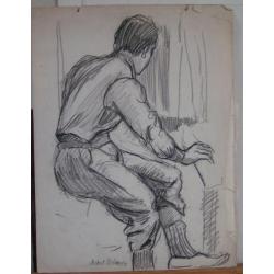 Hubert Bekman Grathem landbouwer 1940