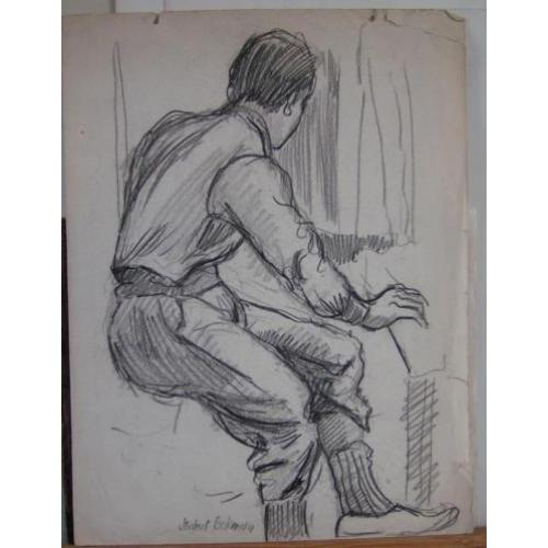 Hubert Bekman Grathem landbouwer 1940