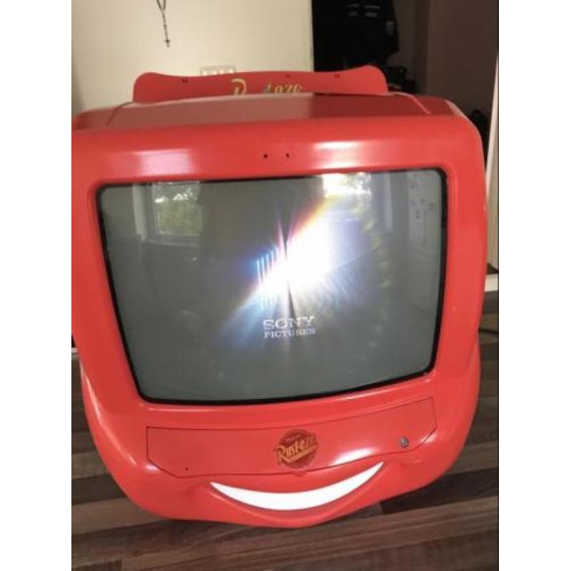 Disney Cars televisie rood