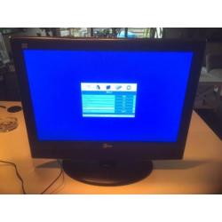tv 56 cm LCD met ingebouwde DVD speler
