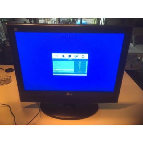 tv 56 cm LCD met ingebouwde DVD speler