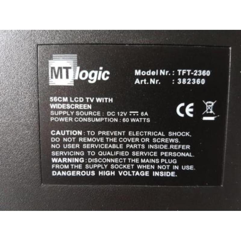 MT Logic televisie incl. afstandsbediening
