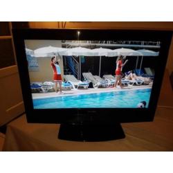 Lcd tv met ingebouwde dvd speler