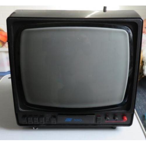 TV zwart/wit uit de oude tijd. Vintage of niet?