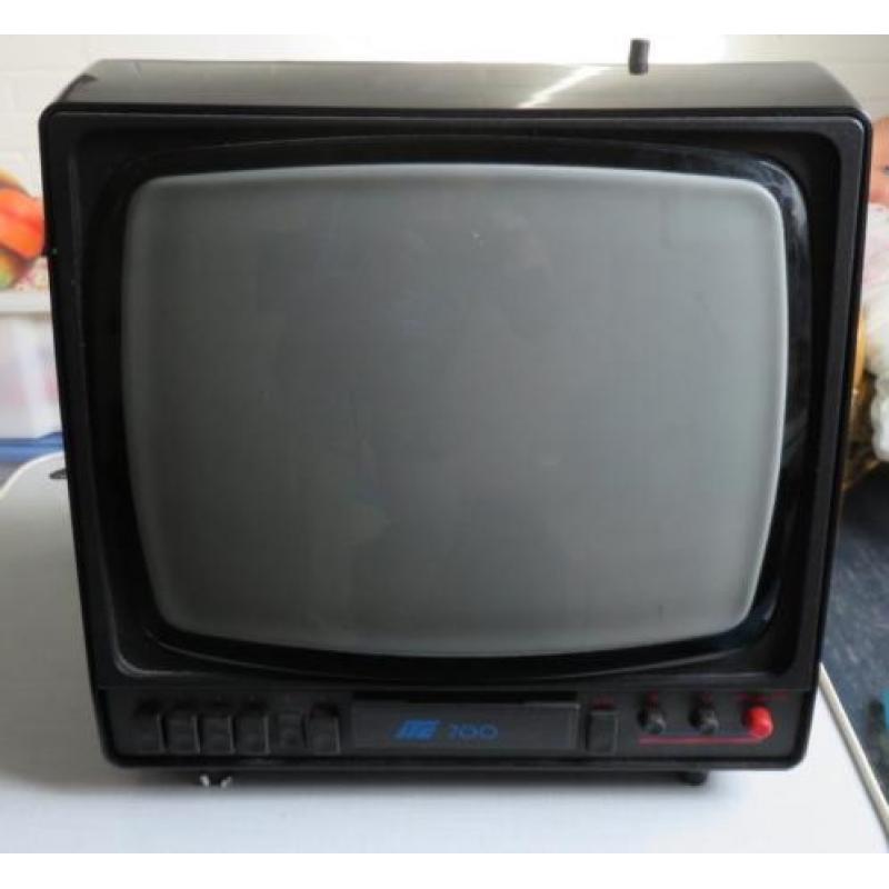 TV zwart/wit uit de oude tijd. Vintage of niet?