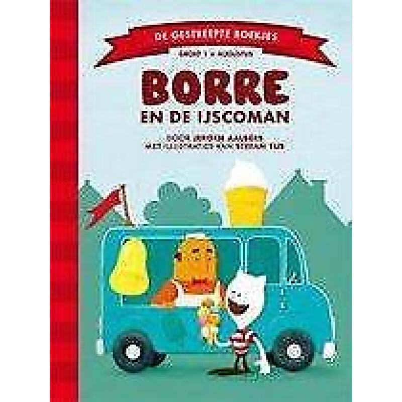 De Gestreepte Boekjes Borre en de ijscoman 9789089221018