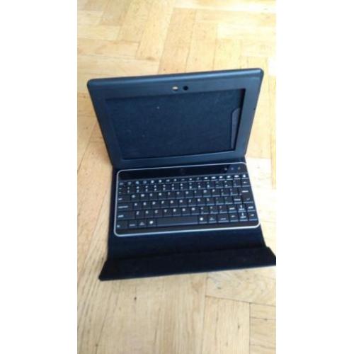 PU-Etui Map Afneembaar Bluetooth QWERTY bord iPad 10 inch