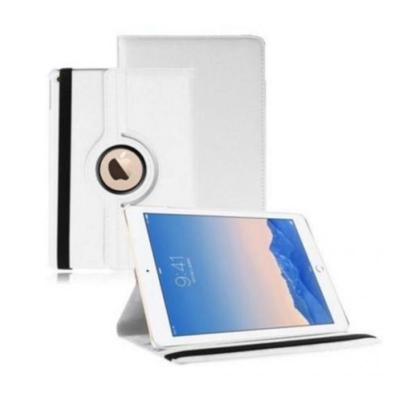iPad 2017 (5e generatie) lederen hoes hoesje 360 graden case