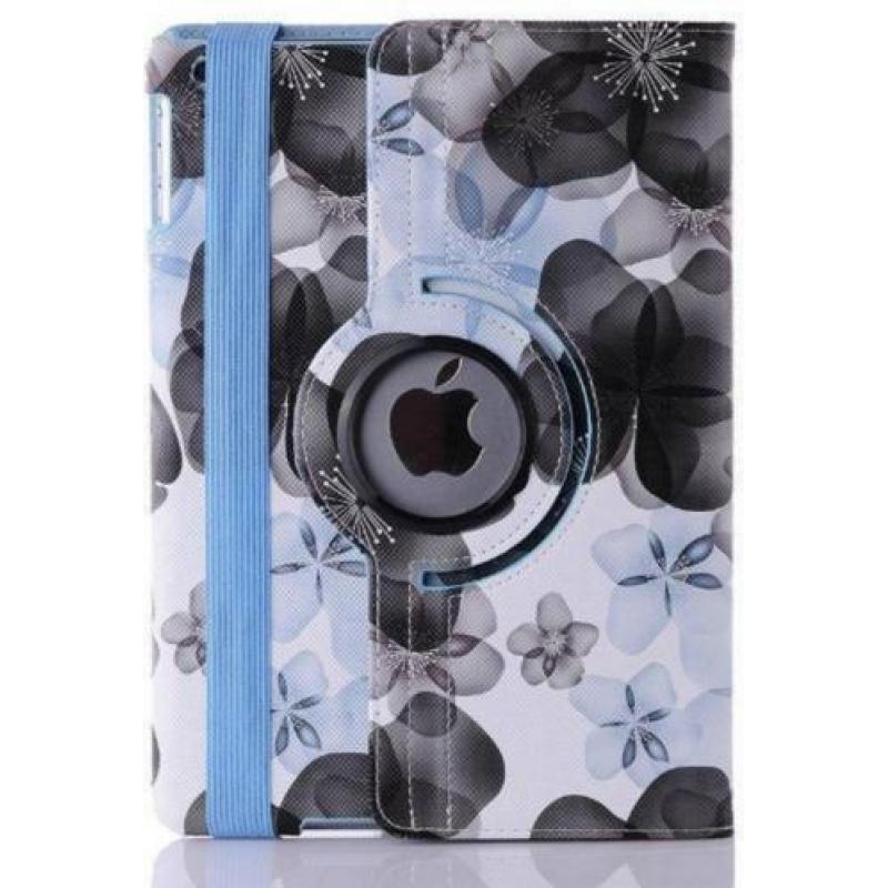 Ntech iPad Air 2 Flip Sweet Flower hoes / Luxury 360 draa