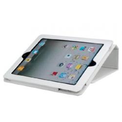 Witte Croco Krokodil iPad 2, 3 en 4 Hoes Case Cover