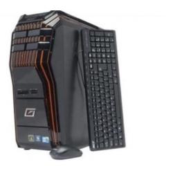 Acer computer ZGOH met LG monitor