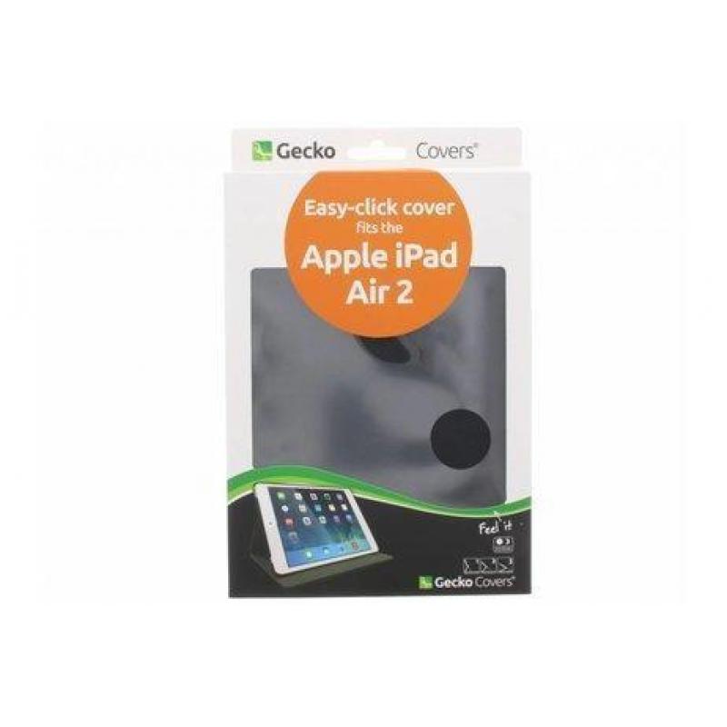 gecko covers easy-click apple ipad air 2 zwart NIEUW