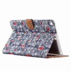 Ntech iPad 9.7 inch (2018) / (2017) Ster & Denim Design Boo