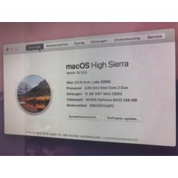iMac 21 late 2009 3,06GhZ 12GB ram 500Gb hdd High Sierra