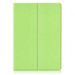 Leather style smart case groen iPad 2017 (9.7")