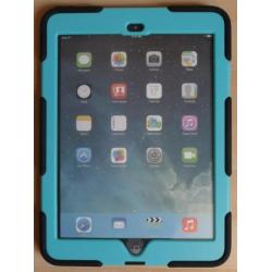 Griffin Survivor Apple iPad 2017-2018 hoes zwart-licht blauw